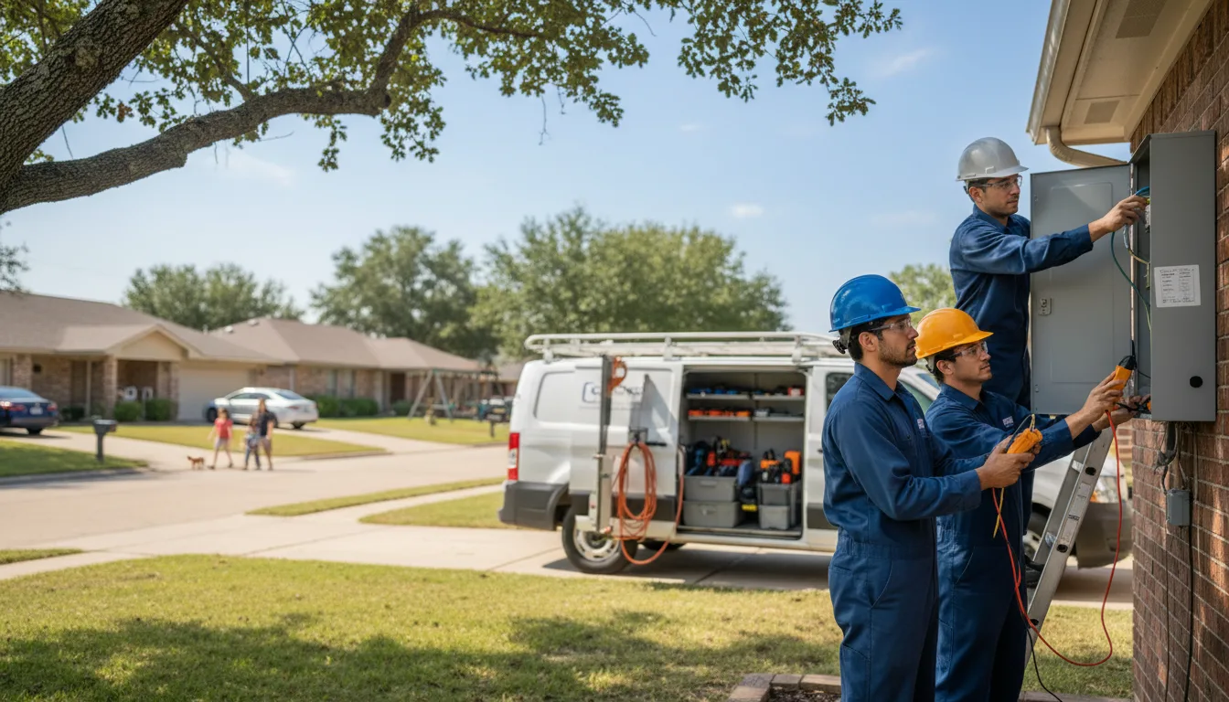 Certified electrician providing emergency electrical services in Bushnell, IL
